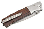 Couteau pliant MCUSTA Bamboo MC.145 manche bois de fer 10cm + étui