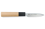 Couteau d'office japonais Chroma Haiku 8cm manche Honoki