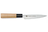 Couteau d'office japonais Chroma Haiku grand modèle 12cm manche Honoki