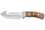 Couteau Puma IP Schwarzwild Olive 328212 lame guthook 12cm manche olivier + étui en cuir