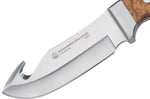 Couteau Puma IP Schwarzwild Olive 328212 lame guthook 12cm manche olivier + étui en cuir