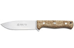 Couteau Puma IP Beaver 270112 lame 11,5cm manche bouleau + étui en cuir