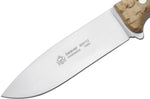Couteau Puma IP Beaver 270112 lame 11,5cm manche bouleau + étui en cuir