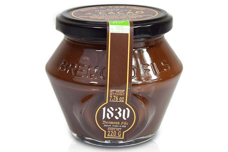 Pâte à tartiner bio Maison Brémond Noisettes et Cacao Noir - 220g