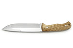 Couteau Puma IP Ondular IV 267215 lame 15cm manche olivier + étui en cuir
