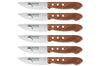 Coffret 6 couteaux à steak Trappeur Au Nain lames dentelées - Qualité française
