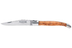 Couteau pliant Laguiole GILLES 5612 manche en genévrier 12cm avec mitre mate