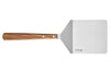 Spatule coudée à hamburger Triangle 41,5cm manche en bois de cerisier