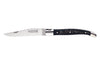 Couteau pliant Laguiole GILLES 5692 manche corne de buffle 12cm avec mitres en inox polies