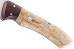 Couteau Puma IP Abedul 309711 lame 10,2cm manche bouleau/cocobolo + étui en cuir