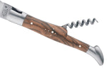 Couteau pliant Laguiole GILLES 8672 manche noyer 12cm avec tire-bouchon