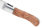 Couteau pliant Laguiole GILLES 9411 manche en bois de genévrier 10,5cm