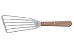 Spatule ajourée Triangle manche bois de cerisier 29cm