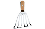 Spatule ajourée Triangle manche bois de cerisier 29cm