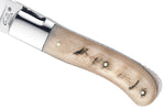 Couteau pliant Laguiole GILLES 9531 manche en corne de bélier 10,5cm