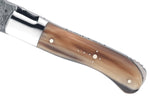 Couteau pliant Laguiole GILLES 9781 manche en pointe de corne 10,5cm