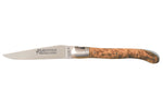 Couteau pliant Laguiole GILLES 9612 manche en bois de genévrier 12cm