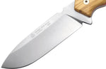 Couteau Puma IP Savage Olive 307512 lame 12cm manche olivier + étui en cuir