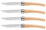 Coffret 4 couteaux Opinel Table Chic lame 10cm acier Sandvik - Frêne