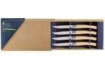 Coffret 4 couteaux Opinel Table Chic lame 10cm acier Sandvik - Frêne