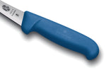 Couteau à désosser Victorinox 5.6612.15 lame renversée flexible 15cm manche fibrox bleu