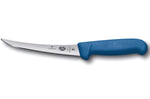 Couteau à désosser Victorinox 5.6612.15 lame renversée flexible 15cm manche fibrox bleu
