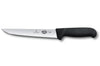 Couteau à saigner/découper Victorinox 5.5503.18 lame 18cm manche fibrox noir