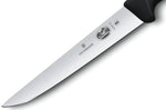 Couteau à saigner/découper Victorinox 5.5503.18 lame 18cm manche fibrox noir