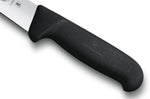 Couteau à saigner/découper Victorinox 5.5503.18 lame 18cm manche fibrox noir
