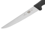 Couteau à saigner/découper Victorinox 5.5503.22 lame 22cm manche fibrox noir