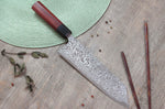 Couteau kiritsuke japonais artisanal Masashi Yamamoto SLD damas 21cm