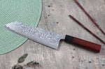 Couteau kiritsuke japonais artisanal Masashi Yamamoto SLD damas 21cm