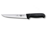 Couteau à saigner/découper Victorinox 5.5503.25 lame 25cm manche fibrox noir