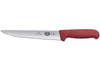 Couteau à saigner/découper Victorinox 5.5501.20 lame 20cm manche fibrox rouge
