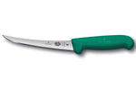 Couteau à désosser Victorinox 5.6614.15 lame renversée flexible 15cm manche fibrox vert