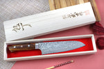 Couteau santoku japonais Takeshi Saji R2 Damas Mosaïque 17,5cm