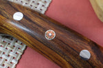 Couteau santoku japonais Takeshi Saji R2 Damas Mosaïque 17,5cm
