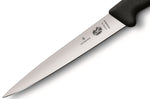 Couteau à dénerver/filet de sole Victorinox 5.3703.16 lame 16cm manche fibrox noir