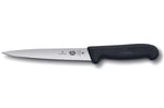 Couteau à dénerver/filet de sole Victorinox 5.3703.18 lame 18cm manche fibrox noir