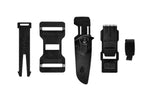 Couteau Gerber Principle Black GE001659 lame en acier 7,8cm manche caoutchouc + étui en kydex noir