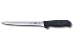 Couteau à dénerver/filet de sole Victorinox 5.3763.20 lame usée 20cm manche fibrox noir