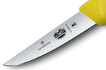 Couteau à saigner lapin/volaille Victorinox 5.5108.10 lame 10cm manche fibrox jaune