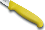 Couteau à saigner lapin/volaille Victorinox 5.5108.10 lame 10cm manche fibrox jaune