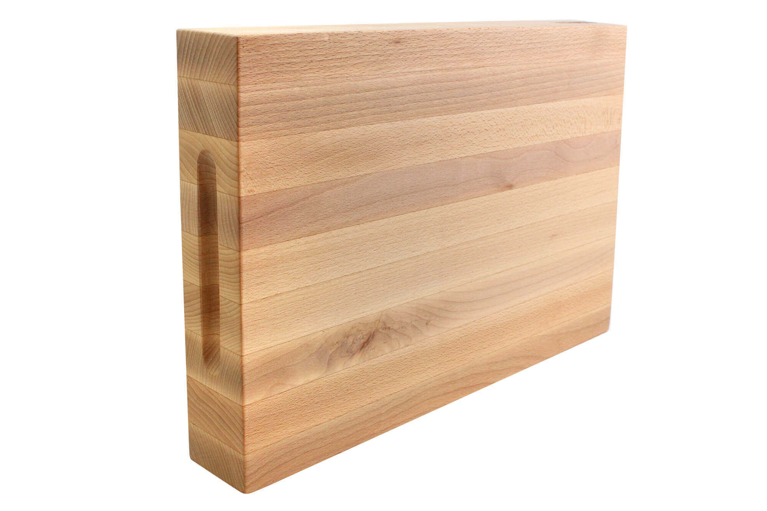 Billot de cuisine Fukito en bois de hêtre certifié FSC - 45 x 30 x 6,2 cm