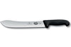 Couteau de boucher Victorinox 5.7403.25 lame pointe large 25cm manche fibrox noir