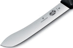 Couteau de boucher Victorinox 5.7403.25 lame pointe large 25cm manche fibrox noir
