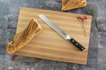 Billot de cuisine Fukito en bois de hêtre certifié FSC - 45 x 30 x 6,2 cm