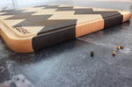Planche à découper Wusaki en bois de hêtre thermo-traité certifié FSC avec rigole - 40 x 30 x 1,9 cm