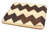 Planche à découper Wusaki en bois de hêtre thermo-traité certifié FSC avec rigole - 40 x 30 x 1,9 cm