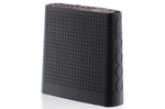 Bloc vide et design BODUM silicone noir jusqu'à 6 couteaux